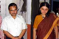 With Union Minister Ms. Maneka Gandhi