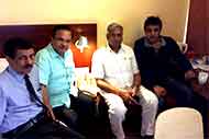 With Producer Director Mr Vikram Razdan and Delhi Vidhan Sabha Adhyaksh Mr Goel